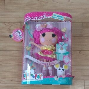 MGA Entertainment Lalaloopsy Super Silly Party Crumbs Sugar Cookie Doll 13" New